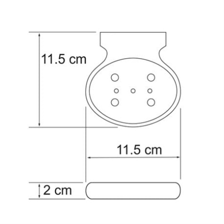 Мыльница решетка WasserKRAFT Berkel K-6869