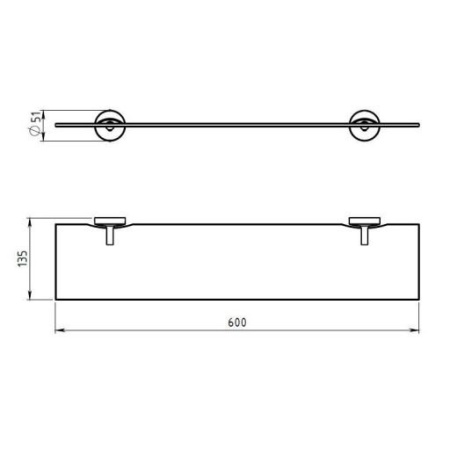 Полка Novaservis Metalia 12 0240.0
