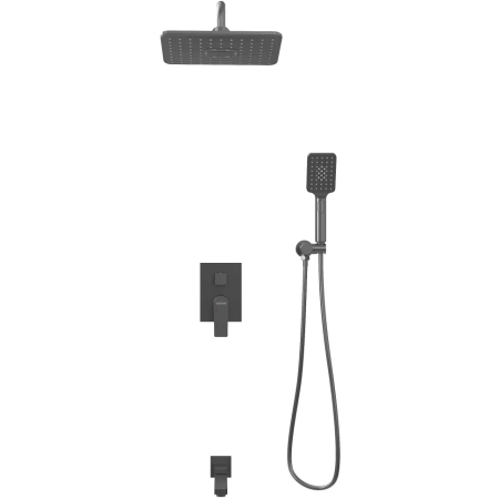 Душевая система скрытого монтажа Grossman Classic 501.K35.04.420 графит сатин