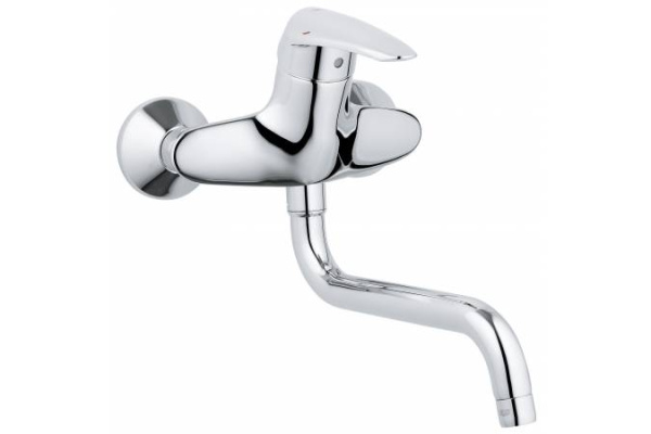 Смеситель однорычажный для кухни Grohe Eurodisc 33772 001 (33772001) хром Смеситель однорычажный для кухни Grohe Eurodisc 33772 001 (33772001) хром