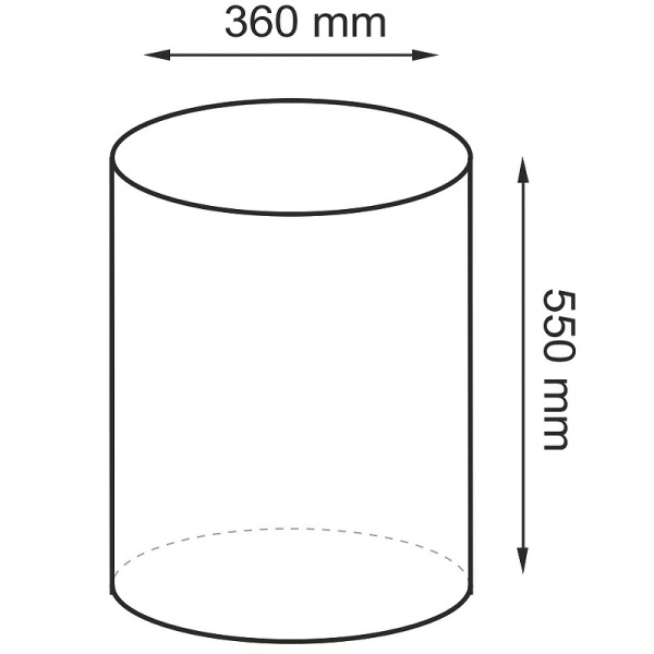 Корзина для белья WasserKRAFT Mosel WB-460-S