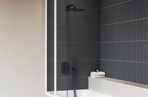 Верхний душ Ravak 986.20BLM X070521 черный матовый