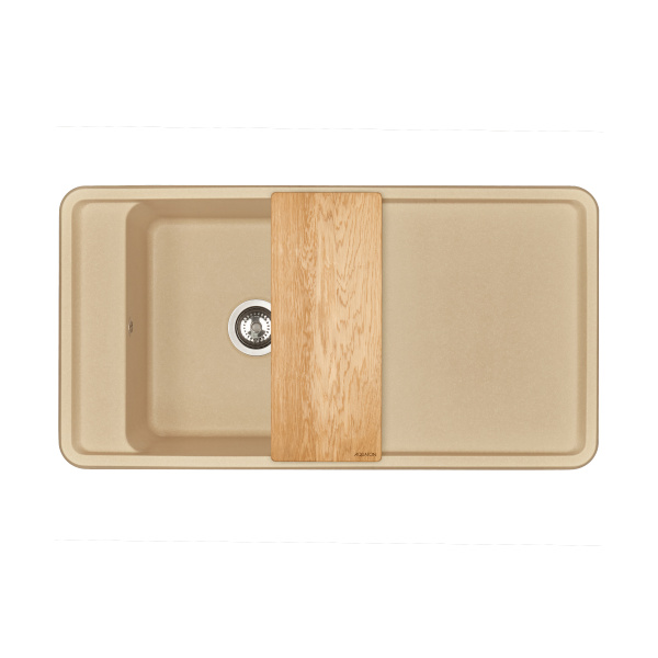 Кухонная мойка Aquaton Беллис 97 1A725132BS260 латте