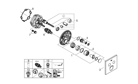 Розетка Grohe  smartcontrol 46995000