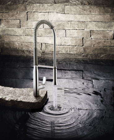 Смеситель однорычажный для мойки Grohe K7 31379 DC0 (31379DC0) суперсталь