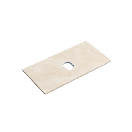 Столешница для ванной комнаты SANCOS 900х460, цвет black sky,  TT90A1X