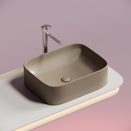 Раковина накладная (50,5х38) Ceramica Nova ELEMENT CN6052MC