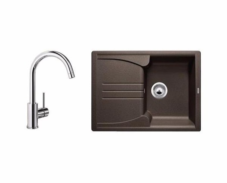 Комплект Blanco ENOS 40 S SILGRANIT + MIDA 515080M1