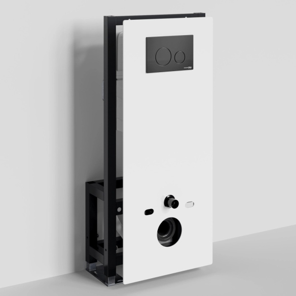 Инсталляция для унитаза WasserKraft Glan 66 66TLT.010.ME.WH.MB02