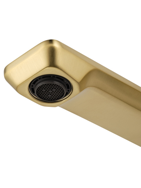 Смеситель для раковины встраиваемый WONZON & WOGHAND DIAMOND, брашированное золото WW-88869011- BG Смеситель для раковины встраиваемый WONZON & WOGHAND DIAMOND, брашированное золото WW-88869011- BG