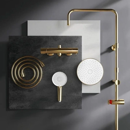 Душевая система AM.PM X-Joy F0785A499 золото