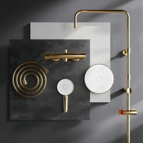 Душевая система AM.PM X-Joy F0785A499 золото
