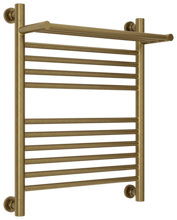 Полотенцесушитель Водяной Сунержа Богема с полкой + (60х50) Состаренная бронза 05-0223-6050