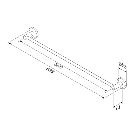 Полотенцедержатель AM.PM X-Joy A85A346422