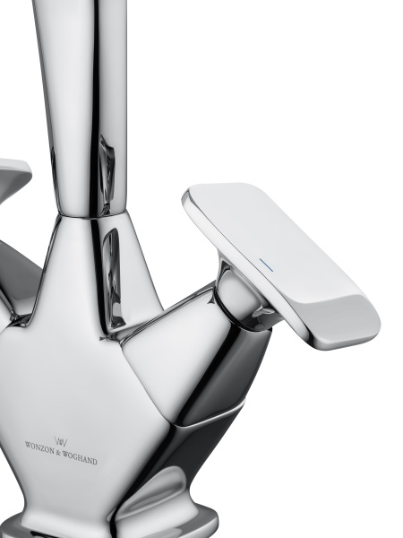 Смеситель для раковины высокий WONZON & WOGHAND SHAKESPEARE, хром WW-651103-CR