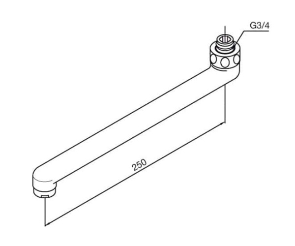 Излив Damixa 480930000
