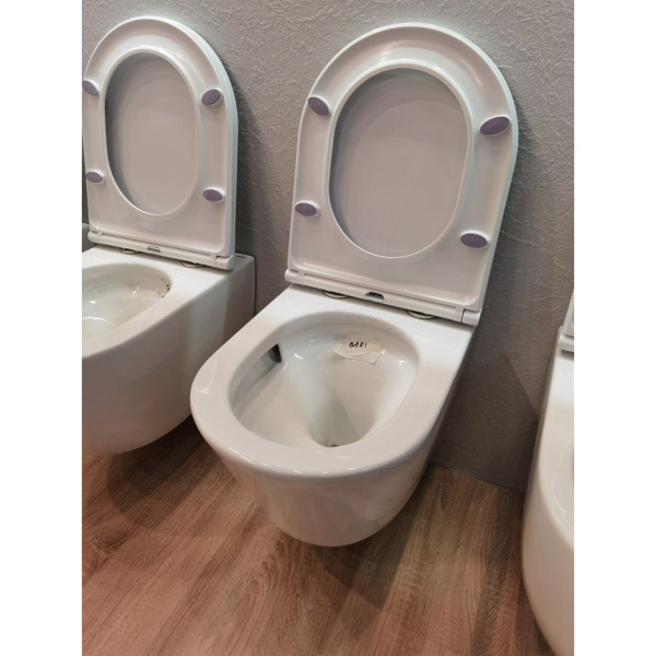 Унитаз подвесной безободковый Art&Max Bari AM822-V (без сиденья)