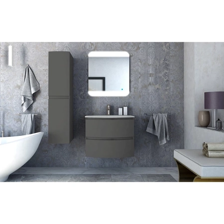 Тумба под раковину Cezares VAGUE 54905 Grigio talpa opaco