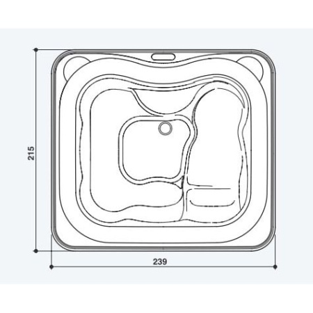 Мини бассейн Jacuzzi Profile 944486465