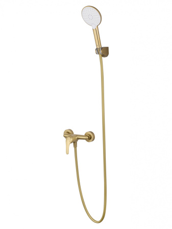 Смеситель для душа WONZON & WOGHAND, брашированное золото WW-4540-BG