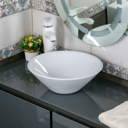 Раковина накладная (42,6х42,5) Melana 7020-805