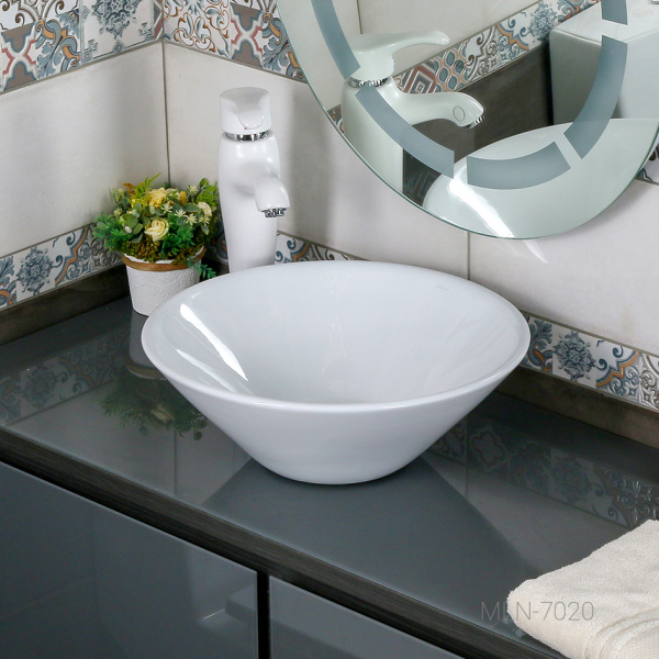 Раковина накладная (42,6х42,5) Melana 7020-805