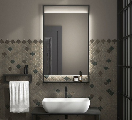 Раковина накладная (55х36) Kerama Marazzi Plaza PLR.wb.55