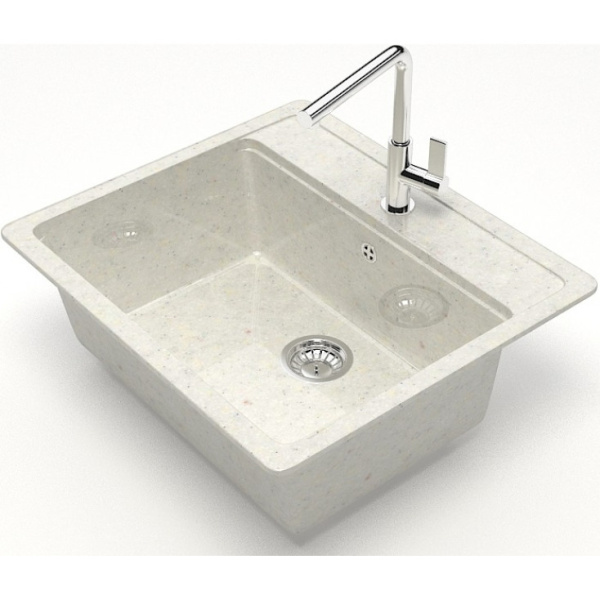 Кухонная мойка Marrbaxx Джекки Z9 Z009Q007 хлопок белый