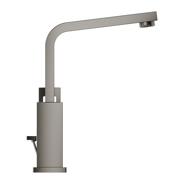 Смеситель для раковины однорычажный Grohe Eurocube 23135 AL0 (23135AL0) темный графит матовый