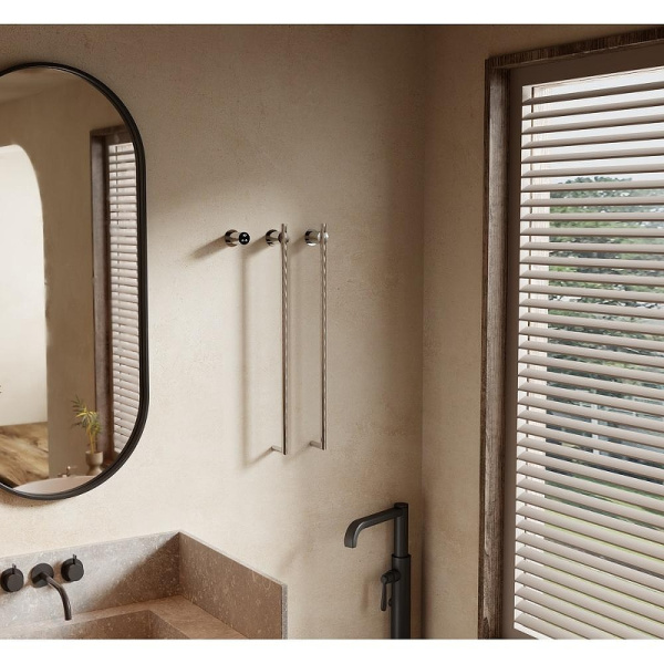 Полотенцесушитель электрический (35х76) П2 Terminus Рондо 4670078568151 хром