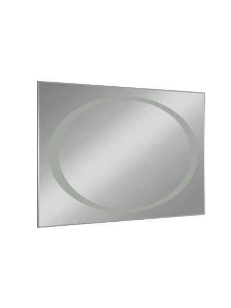 Зеркало подсветкой (80x60) Continent Россо Люкс ЗЛП156