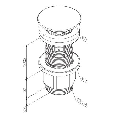 Донный клапан Am.Pm F070M100
