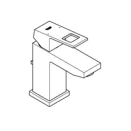Смеситель однорычажный для раковины Grohe Eurocube 23127 000 (23127000) хром
