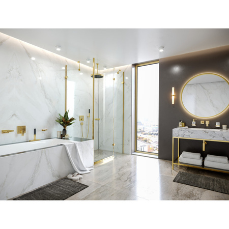Верхний душ Hansgrohe Rainfinity 360 1jet 26231990 полированное золото
