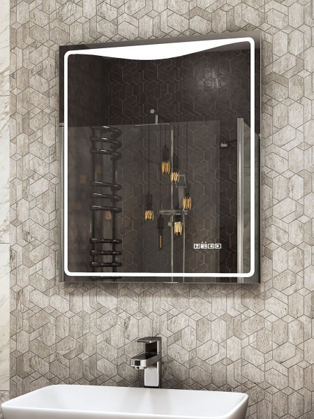 Зеркало с подсветкой (100x70) Vigo Eva Media L Eva Media L 1000