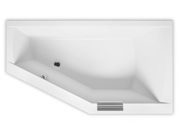 Ванна акриловая Riho Geta Plug & Play (170х90) B032010005 левая