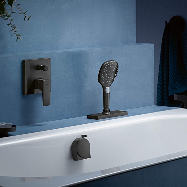 Внешняя часть для смесителя Hansgrohe sBox 28010670 черный матовый