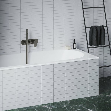 Смеситель для душа Ravak Eleganta EL 065.20GB.O2+S X070337 графит