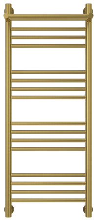 Полотенцесушитель Водяной Сунержа Богема с полкой + (100х40) Состаренная Латунь 051-0223-1040