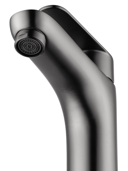 Смеситель для раковины высокий WONZON & WOGHAND ALFA, темный графит WW-A40232-BGG