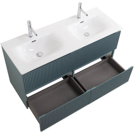 Тумба под раковину 120 BelBagno Uno UNO-1200-4C-SO-AO голубой матовый, без раковины