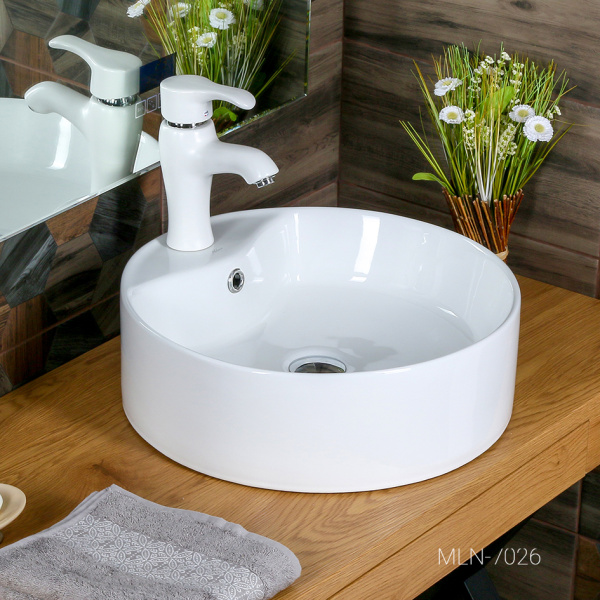 Раковина накладная (46,5х46,5) Melana 7026-805