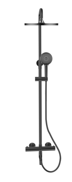 Душевая система с изливом Bronze de Luxe SCANDI 11060B