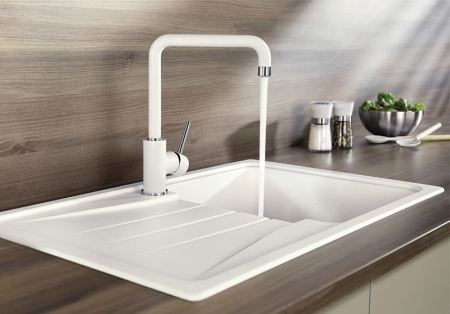 Смеситель для кухни Blanco MILI SILGRANIT (алюметаллик) 525107