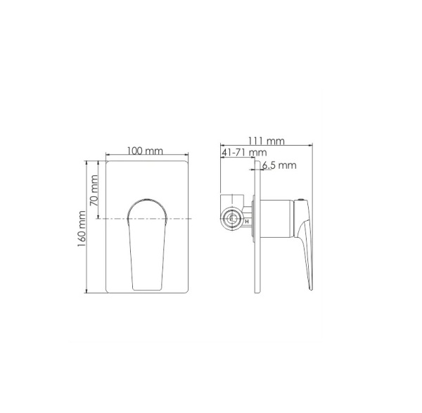 Встраиваемый комплект для раковины WasserKRAFT Aisch 5500 A55543, золото Встраиваемый комплект для раковины WasserKRAFT Aisch 5500 A55543, золото