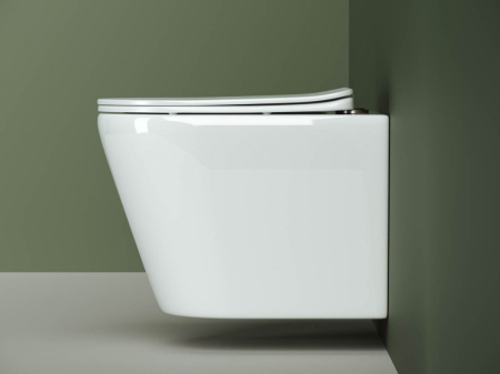 Подвесной унитаз Ceramica Nova Highlight Rimless CN1804