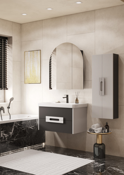 Зеркало шкаф Aquaton Санта-Барбара 80, 1A286502CB820