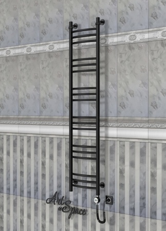 Электрический полотенцесушитель с функцией быстрой сушки ArtofSpace ARTICO EAAO3001500RAL9005RP