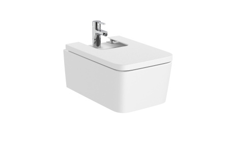Биде  подвесное Roca Inspira square 357535620 белый матовый