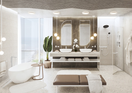 Держатель банных полотенец Hansgrohe AddStoris 41747700 белый матовый